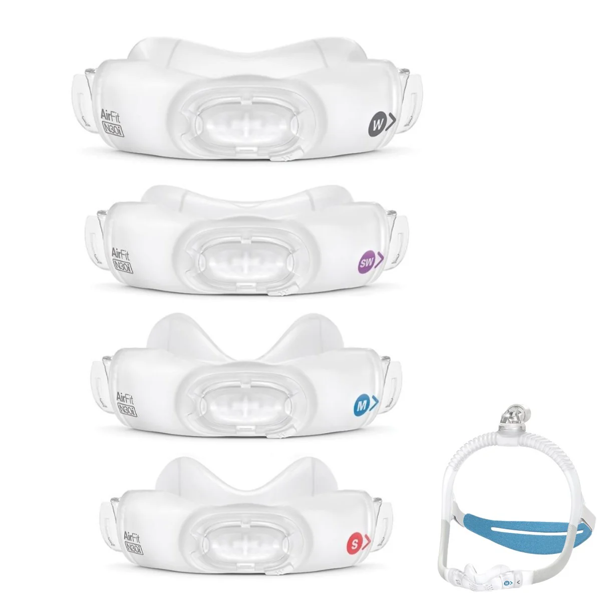AirFit N30i Nasal CPAP Mask Fit Pack - Image 4