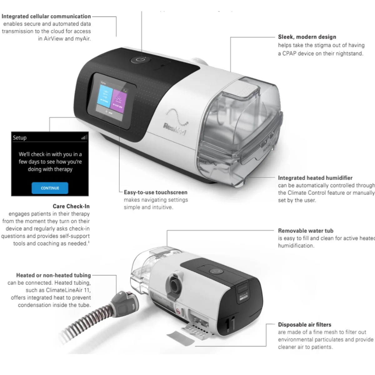 AirSense 11 AutoSet with ClimateLineAir - Image 8